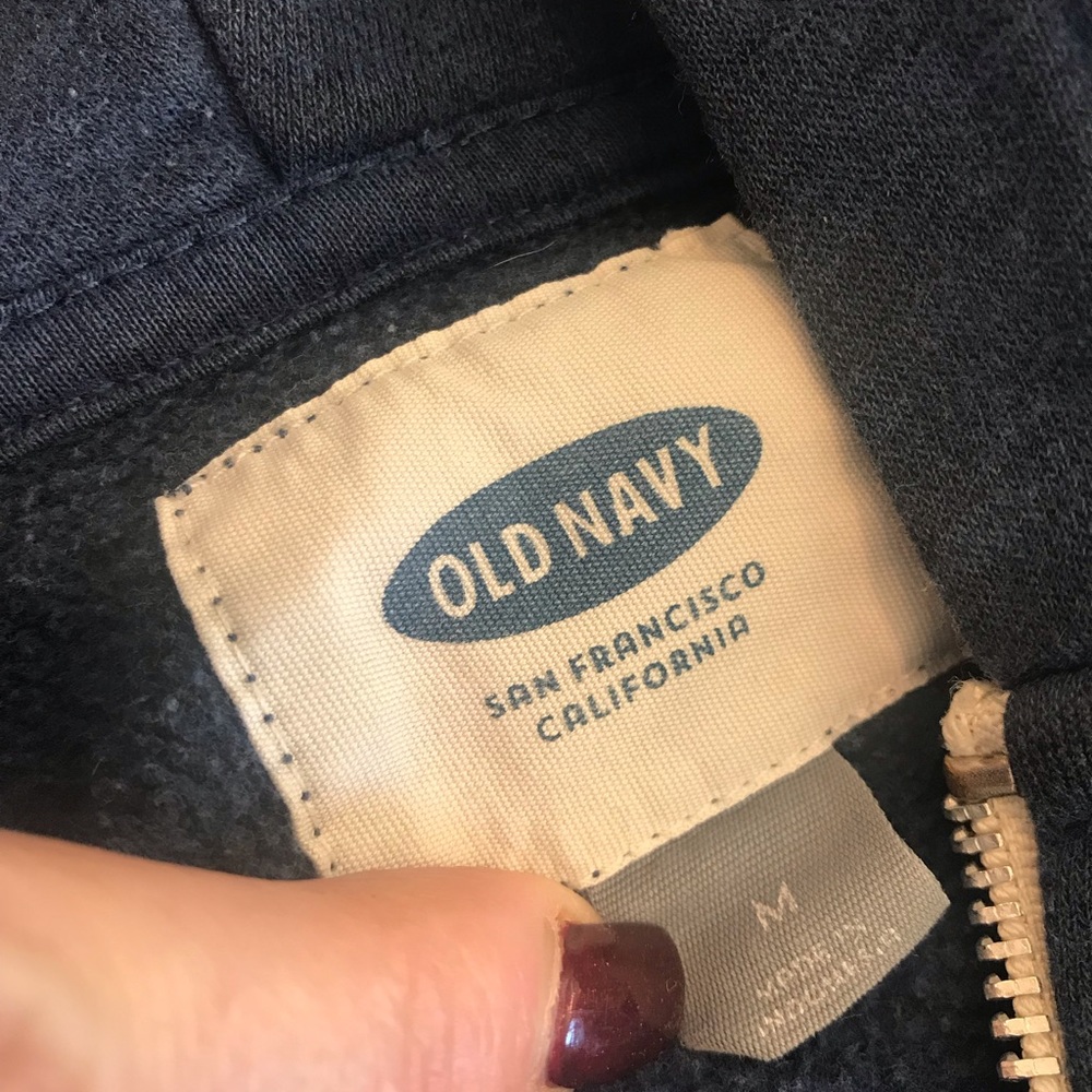 Old navy hoodie, dark blue